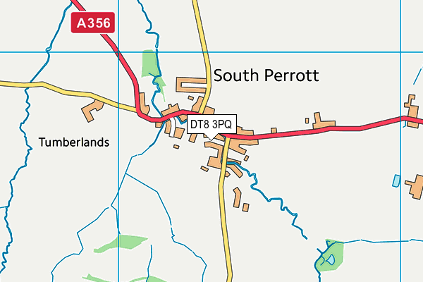 DT8 3PQ map - OS VectorMap District (Ordnance Survey)