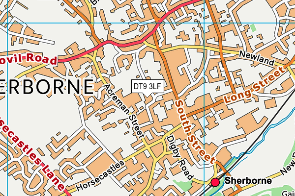 Map of SHERBORNE SCHOOLS WORLDWIDE LIMITED at district scale
