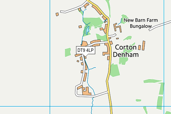 DT9 4LP map - OS VectorMap District (Ordnance Survey)