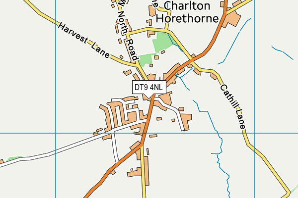 Charlton Horethorne Church of England Primary School map (DT9 4NL) - OS VectorMap District (Ordnance Survey)
