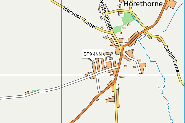 DT9 4NN map - OS VectorMap District (Ordnance Survey)