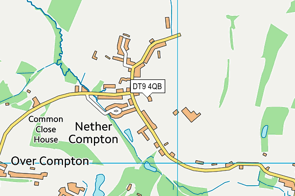 DT9 4QB map - OS VectorMap District (Ordnance Survey)