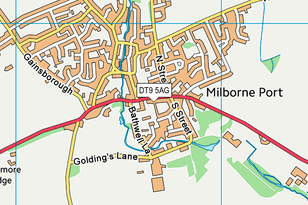 Map of WAYNE PULLEN FAMILY BUTCHERS LIMITED at district scale