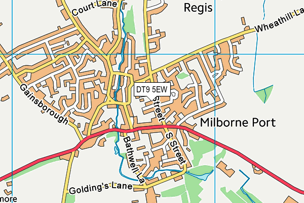 Map of TREFOIL WELLBEING LTD at district scale