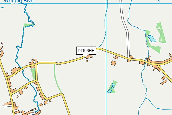 DT9 6HH map - OS VectorMap District (Ordnance Survey)