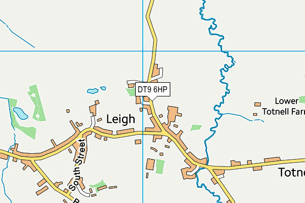 DT9 6HP map - OS VectorMap District (Ordnance Survey)