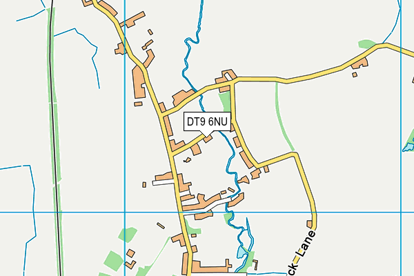 DT9 6NU map - OS VectorMap District (Ordnance Survey)
