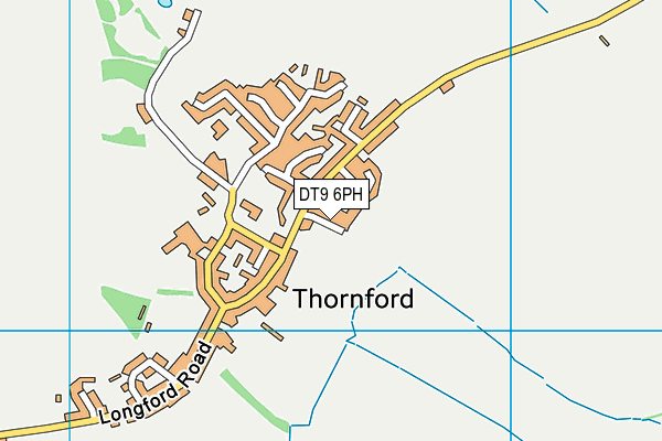 DT9 6PH map - OS VectorMap District (Ordnance Survey)