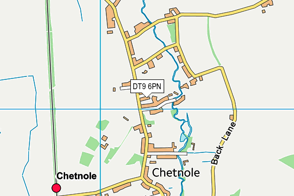 DT9 6PN map - OS VectorMap District (Ordnance Survey)