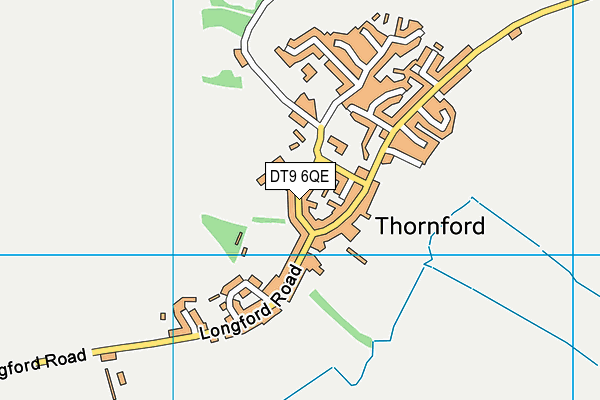 DT9 6QE map - OS VectorMap District (Ordnance Survey)