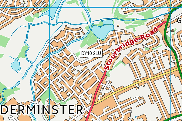 DY10 2LU map - OS VectorMap District (Ordnance Survey)