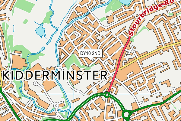 DY10 2ND map - OS VectorMap District (Ordnance Survey)