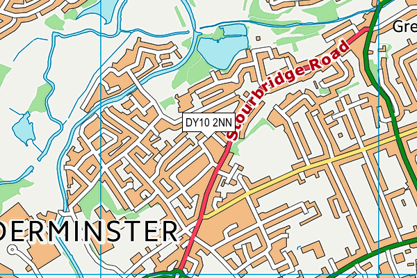 DY10 2NN map - OS VectorMap District (Ordnance Survey)