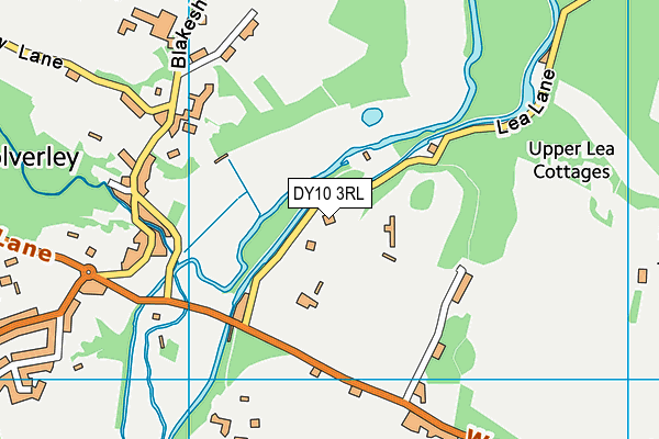 DY10 3RL map - OS VectorMap District (Ordnance Survey)