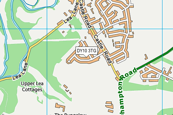 DY10 3TG map - OS VectorMap District (Ordnance Survey)