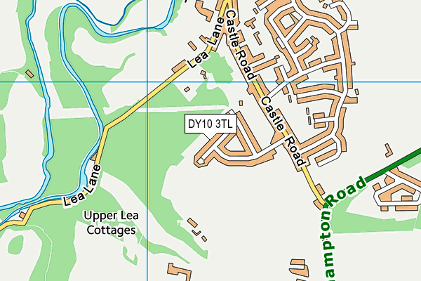 DY10 3TL map - OS VectorMap District (Ordnance Survey)