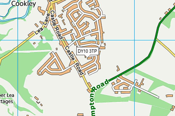DY10 3TP map - OS VectorMap District (Ordnance Survey)