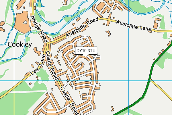 DY10 3TU map - OS VectorMap District (Ordnance Survey)