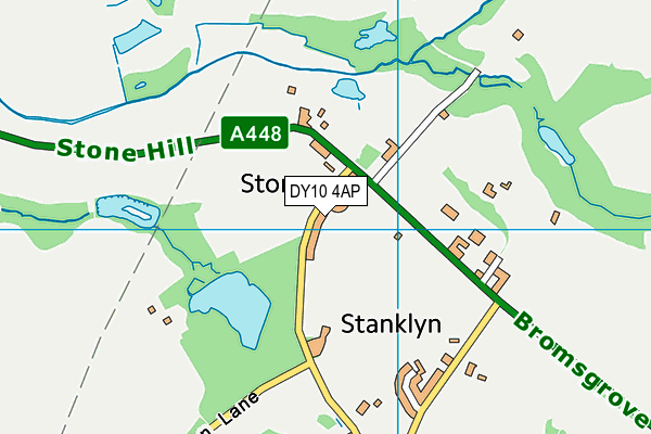 DY10 4AP map - OS VectorMap District (Ordnance Survey)