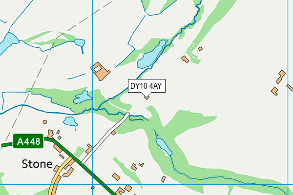 DY10 4AY map - OS VectorMap District (Ordnance Survey)