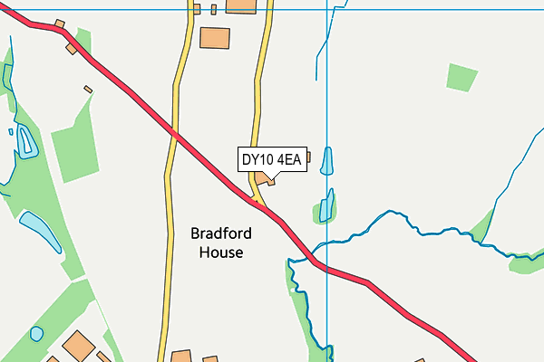 DY10 4EA map - OS VectorMap District (Ordnance Survey)