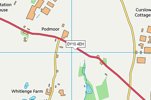 DY10 4EH map - OS VectorMap District (Ordnance Survey)