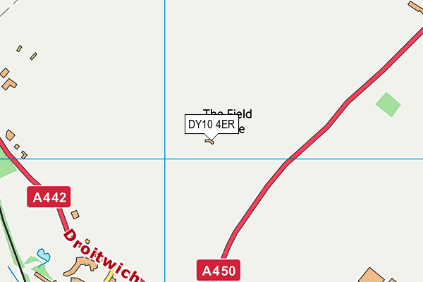 DY10 4ER map - OS VectorMap District (Ordnance Survey)