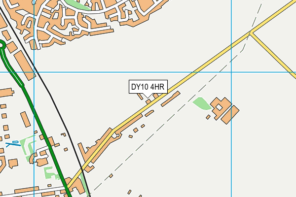 DY10 4HR map - OS VectorMap District (Ordnance Survey)
