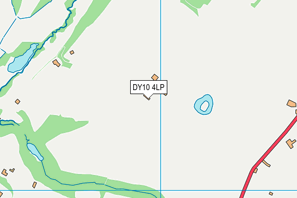DY10 4LP map - OS VectorMap District (Ordnance Survey)