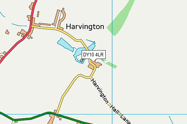 DY10 4LR map - OS VectorMap District (Ordnance Survey)