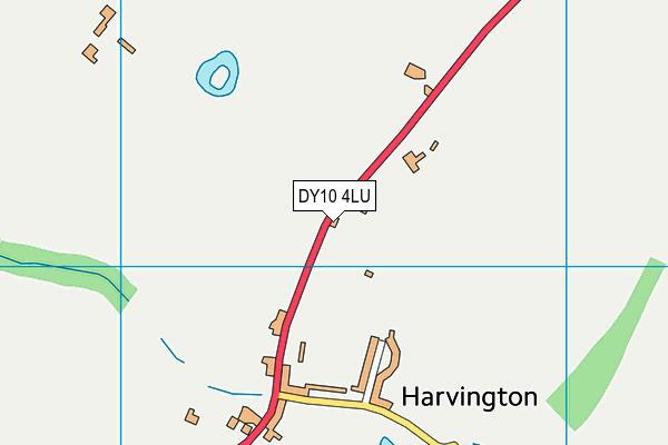 DY10 4LU map - OS VectorMap District (Ordnance Survey)