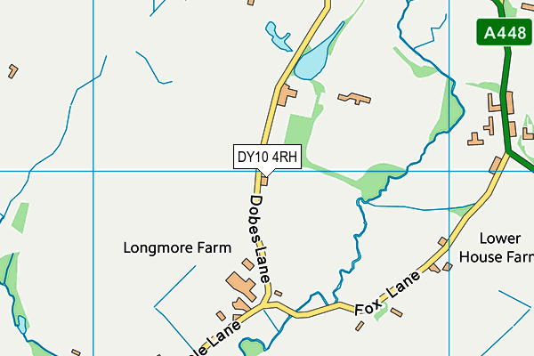 DY10 4RH map - OS VectorMap District (Ordnance Survey)