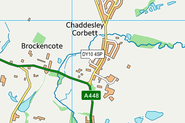 DY10 4SP map - OS VectorMap District (Ordnance Survey)