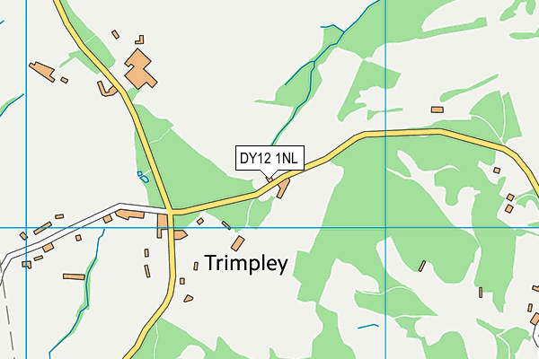 DY12 1NL map - OS VectorMap District (Ordnance Survey)