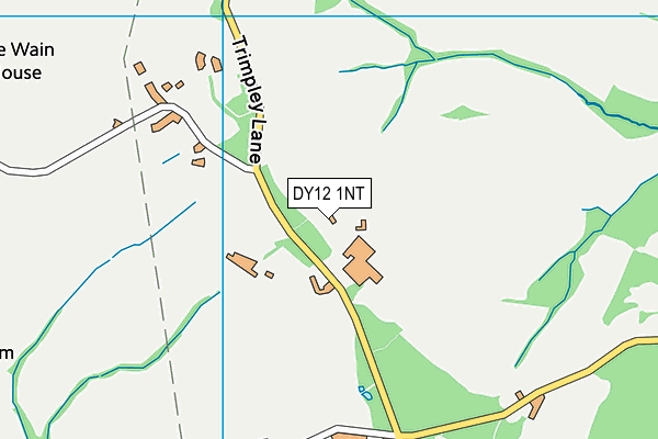 DY12 1NT map - OS VectorMap District (Ordnance Survey)