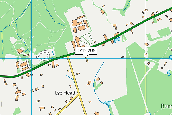 DY12 2UN map - OS VectorMap District (Ordnance Survey)