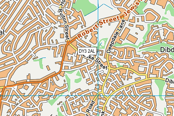 DY3 2AL map - OS VectorMap District (Ordnance Survey)