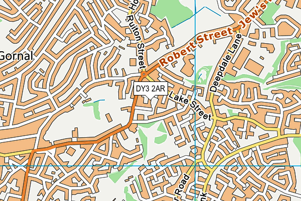 DY3 2AR map - OS VectorMap District (Ordnance Survey)