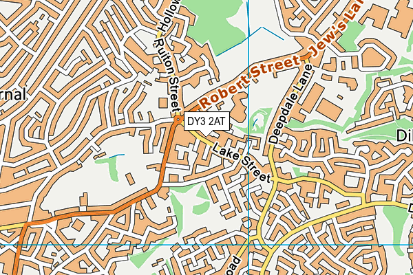 DY3 2AT map - OS VectorMap District (Ordnance Survey)