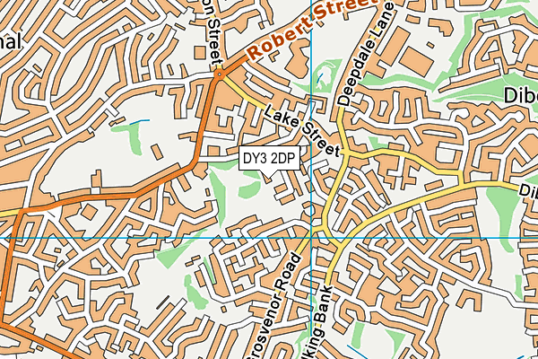 DY3 2DP map - OS VectorMap District (Ordnance Survey)