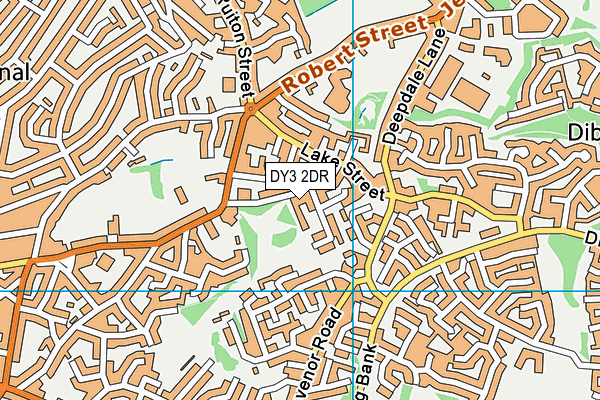DY3 2DR map - OS VectorMap District (Ordnance Survey)