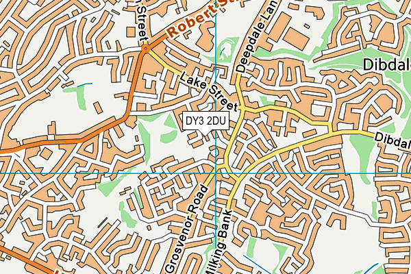 DY3 2DU map - OS VectorMap District (Ordnance Survey)