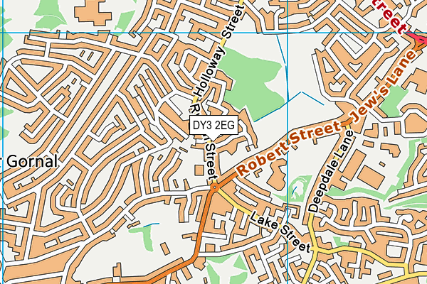 DY3 2EG map - OS VectorMap District (Ordnance Survey)