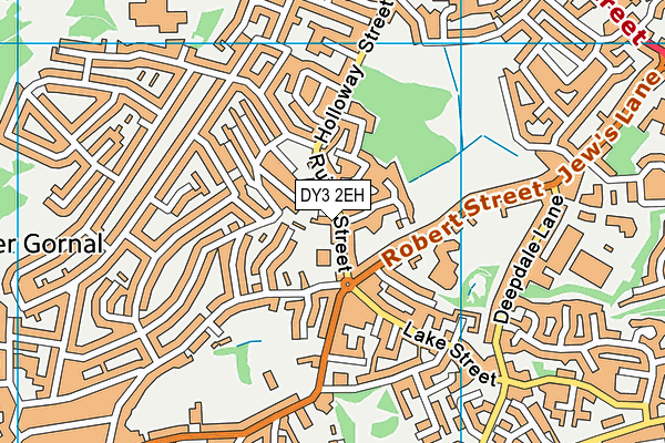 DY3 2EH map - OS VectorMap District (Ordnance Survey)
