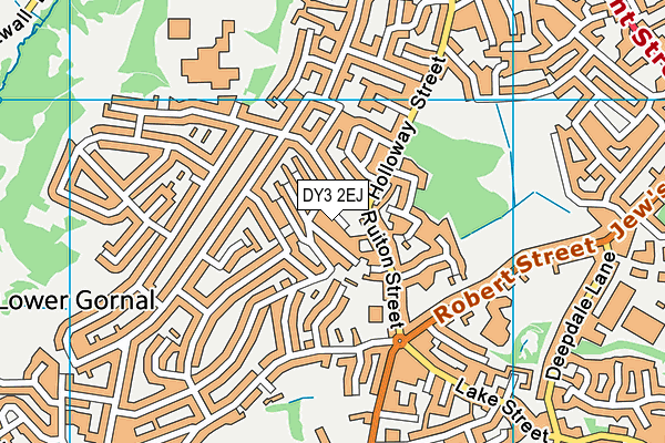 DY3 2EJ map - OS VectorMap District (Ordnance Survey)