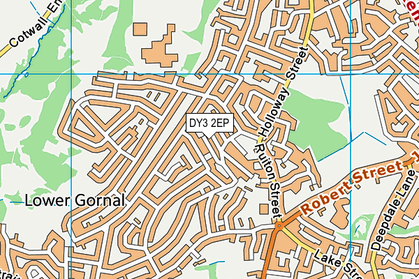 DY3 2EP map - OS VectorMap District (Ordnance Survey)
