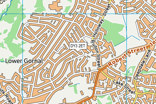 DY3 2ET map - OS VectorMap District (Ordnance Survey)