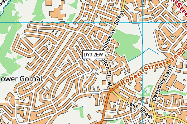 DY3 2EW map - OS VectorMap District (Ordnance Survey)