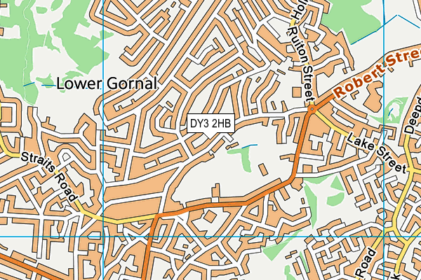 DY3 2HB map - OS VectorMap District (Ordnance Survey)