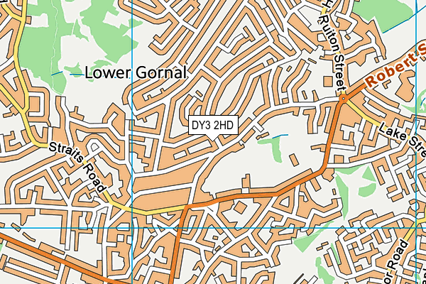 DY3 2HD map - OS VectorMap District (Ordnance Survey)